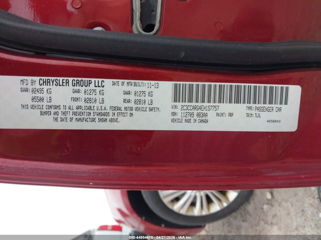 Aukcja sprzedaży 2014 Chrysler 300, vin: 2C3CCARG4EH157757, numer aukcji: 44954615