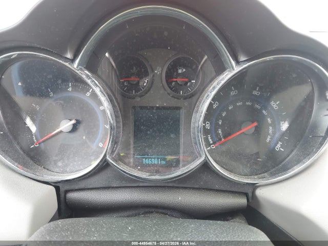 44954675 :رقم المزاد ، 1G1PF5SC7C7112302 vin ، 2012 Chevrolet Cruze 1lt مزاد بيع