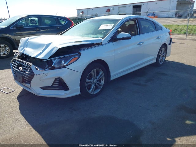 2018 Hyundai Sonata Sel მანქანა იყიდება აუქციონზე, vin: 5NPE34AF9JH659707, აუქციონის ნომერი: 44954718
