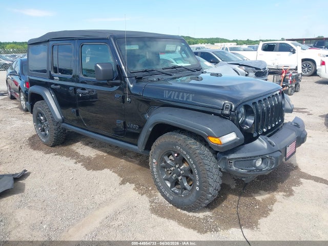 Aukcja sprzedaży 2023 Jeep Wrangler 4-door Willys 4x4, vin: 1C4HJXDNXPW543524, numer aukcji: 44954733