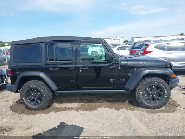 44954733 :رقم المزاد ، 1C4HJXDNXPW543524 vin ، 2023 Jeep Wrangler 4-door Willys 4x4 مزاد بيع