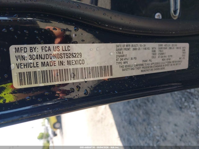 Jeep Compass Trailhawk 4x4 2025 3C4NJDDN0ST526229 Image 9