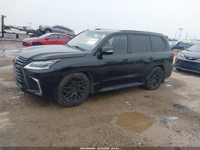 44954865 :رقم المزاد ، JTJHY7AX6J4253105 vin ، 2018 Lexus Lx 570 Three-row مزاد بيع