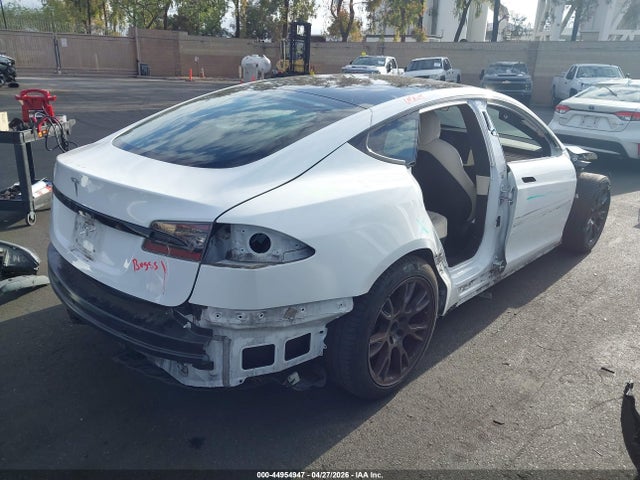 2022 Tesla Model S Dual Motor All-wheel Drive მანქანა იყიდება აუქციონზე, vin: 5YJSA1E53NF469124, აუქციონის ნომერი: 44954947
