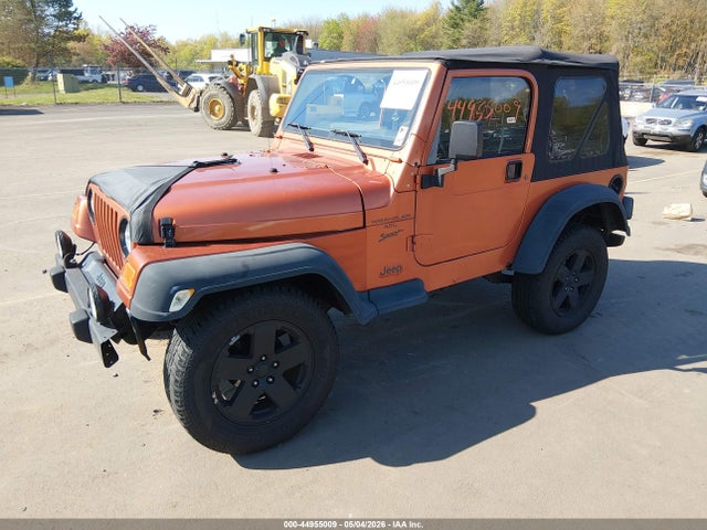 Продаж на аукціоні авто 2001 Jeep Wrangler Sport, vin: 1J4FA49S81P311908, номер лоту: 44955009
