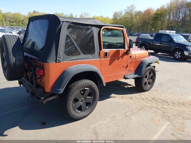 Продаж на аукціоні авто 2001 Jeep Wrangler Sport, vin: 1J4FA49S81P311908, номер лоту: 44955009