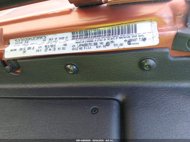 Продаж на аукціоні авто 2001 Jeep Wrangler Sport, vin: 1J4FA49S81P311908, номер лоту: 44955009