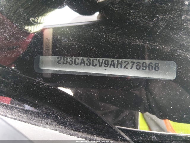 Продаж на аукціоні авто 2010 Dodge Charger Sxt, vin: 2B3CA3CV9AH276968, номер лоту: 44955057