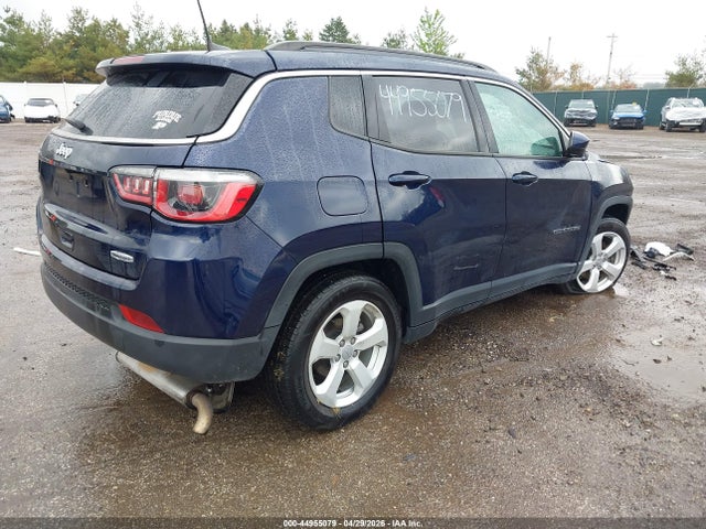 2019 Jeep Compass Latitude Fwd მანქანა იყიდება აუქციონზე, vin: 3C4NJCBB1KT636242, აუქციონის ნომერი: 44955079