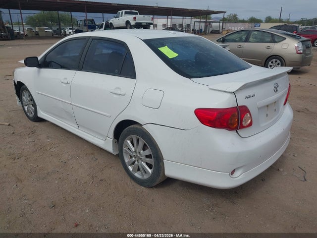 44955169 :رقم المزاد ، 1NXBU40E89Z090855 vin ، 2009 Toyota Corolla S مزاد بيع