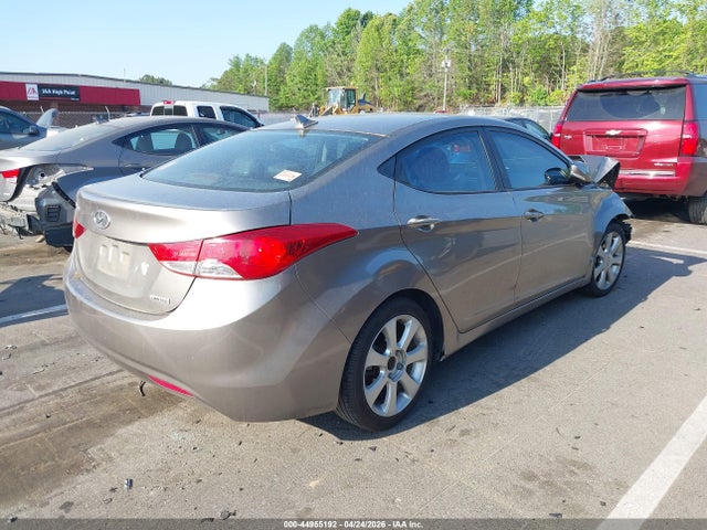 Продажа на аукционе авто 2013 Hyundai Elantra Limited, vin: 5NPDH4AE3DH195287, номер лота: 44955192