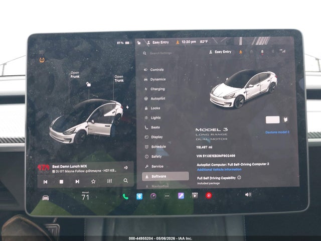 Продажа на аукционе авто 2021 Tesla Model 3 Long Range Dual Motor All-wheel Drive, vin: 5YJ3E1EB3MF902499, номер лота: 44955204
