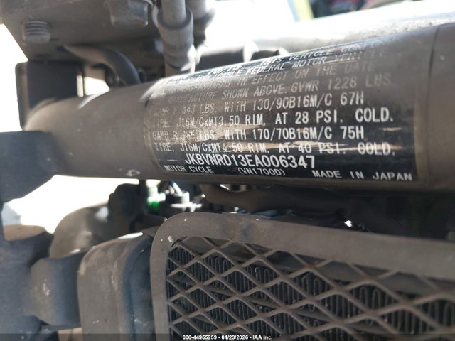 Kawasaki Vn1700 D 2014 JKBVNRD13EA006347 Image 10
