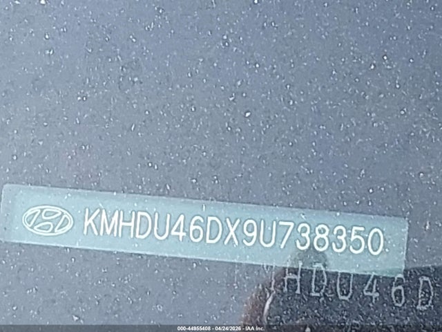 Продаж на аукціоні авто 2009 Hyundai Elantra Gls, vin: KMHDU46DX9U738350, номер лоту: 44955408