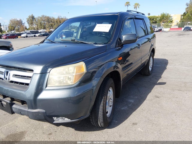2006 Honda Pilot Ex მანქანა იყიდება აუქციონზე, vin: 2HKYF18406H527062, აუქციონის ნომერი: 44955421