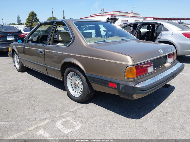 Aukcja sprzedaży 1985 Bmw 635 Csi Automatic, vin: WBAEC8403F0610597, numer aukcji: 44955437