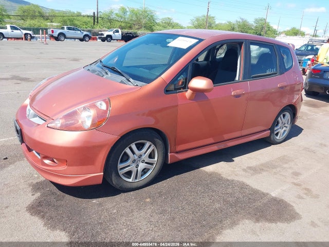 2008 Honda Fit Sport მანქანა იყიდება აუქციონზე, vin: JHMGD38628S070370, აუქციონის ნომერი: 44955476