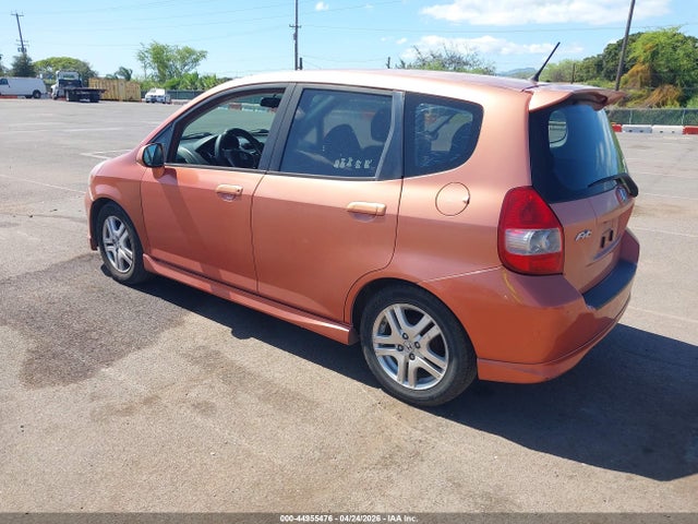 2008 Honda Fit Sport მანქანა იყიდება აუქციონზე, vin: JHMGD38628S070370, აუქციონის ნომერი: 44955476