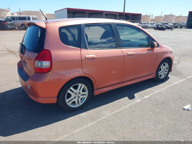 2008 Honda Fit Sport მანქანა იყიდება აუქციონზე, vin: JHMGD38628S070370, აუქციონის ნომერი: 44955476