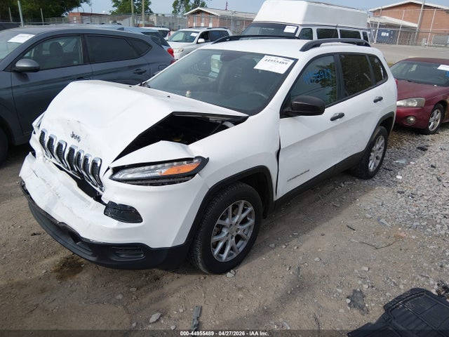 44955489 :رقم المزاد ، 1C4PJLAB8HW661345 vin ، 2017 Jeep Cherokee Sport Fwd مزاد بيع