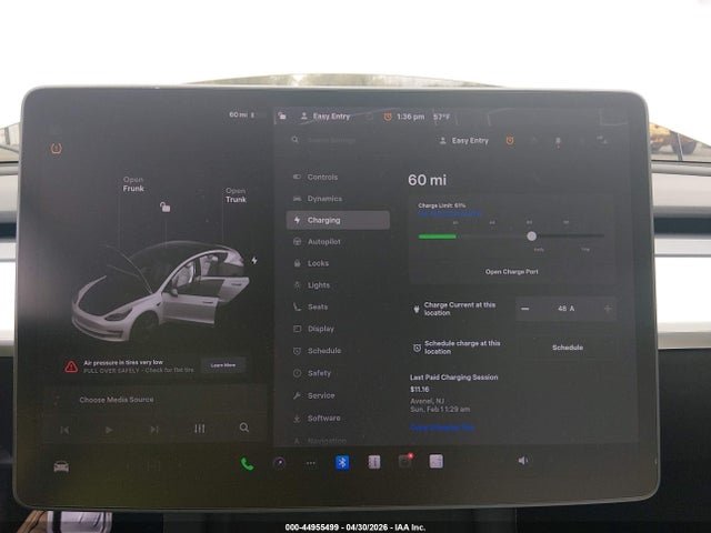Aukcja sprzedaży 2021 Tesla Model 3 Long Range Dual Motor All-wheel Drive, vin: 5YJ3E1EB0MF855996, numer aukcji: 44955499