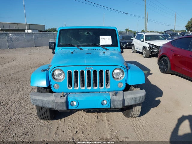 2017 Jeep Wrangler Unlimited Sahara 4x4 მანქანა იყიდება აუქციონზე, vin: 1C4BJWEG2HL589254, აუქციონის ნომერი: 44955526
