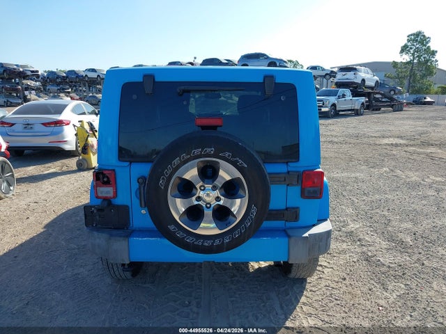 2017 Jeep Wrangler Unlimited Sahara 4x4 მანქანა იყიდება აუქციონზე, vin: 1C4BJWEG2HL589254, აუქციონის ნომერი: 44955526