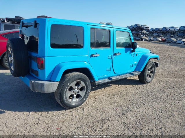 2017 Jeep Wrangler Unlimited Sahara 4x4 მანქანა იყიდება აუქციონზე, vin: 1C4BJWEG2HL589254, აუქციონის ნომერი: 44955526