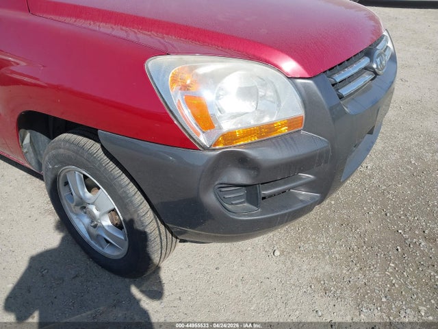 Продаж на аукціоні авто 2007 Kia Sportage Lx, vin: KNDJF724077304393, номер лоту: 44955533