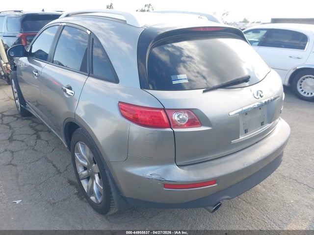 Aukcja sprzedaży 2004 Infiniti Fx35, vin: JNRAS08U64X107900, numer aukcji: 44955537
