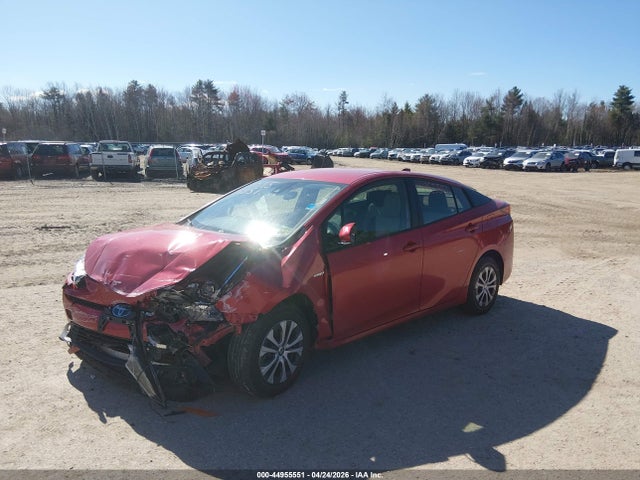 44955551 :رقم المزاد ، JTDL9RFU2L3016270 vin ، 2020 Toyota Prius Le Awd-e مزاد بيع
