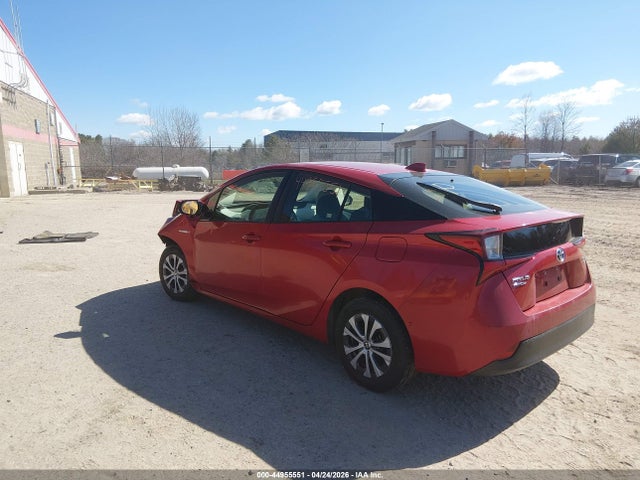 44955551 :رقم المزاد ، JTDL9RFU2L3016270 vin ، 2020 Toyota Prius Le Awd-e مزاد بيع