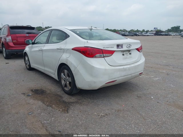 44955563 :رقم المزاد ، 5NPDH4AE5DH221887 vin ، 2013 Hyundai Elantra Gls مزاد بيع