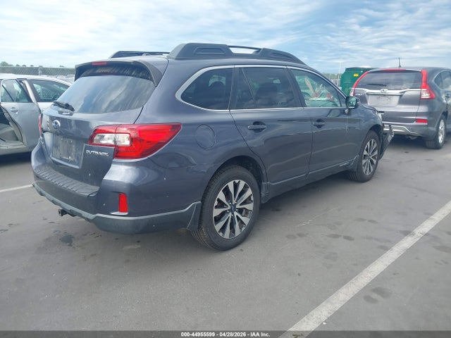 44955599 :رقم المزاد ، 4S4BSBLC0F3256162 vin ، 2015 Subaru Outback 2.5i Limited مزاد بيع