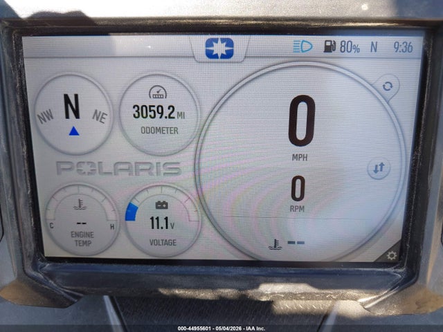 44955601 :رقم المزاد ، SN1TDV8RXRC231675 vin ، 2024 Polaris 850 Indy Xcr مزاد بيع