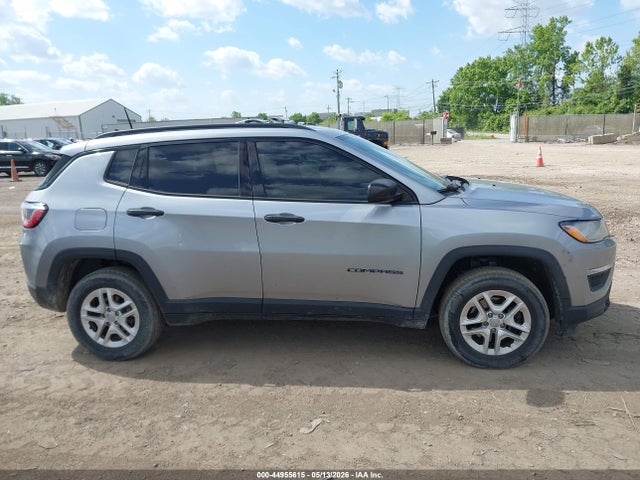 2018 Jeep Compass Sport 4x4 მანქანა იყიდება აუქციონზე, vin: 3C4NJDAB0JT191871, აუქციონის ნომერი: 44955615