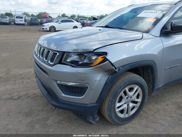 2018 Jeep Compass Sport 4x4 მანქანა იყიდება აუქციონზე, vin: 3C4NJDAB0JT191871, აუქციონის ნომერი: 44955615