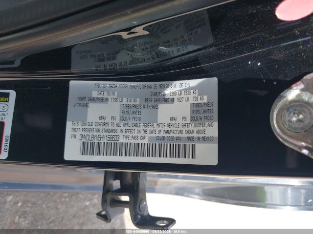 2017 Toyota Yaris Ia მანქანა იყიდება აუქციონზე, vin: 3MYDLBYV5HY158633, აუქციონის ნომერი: 44955666