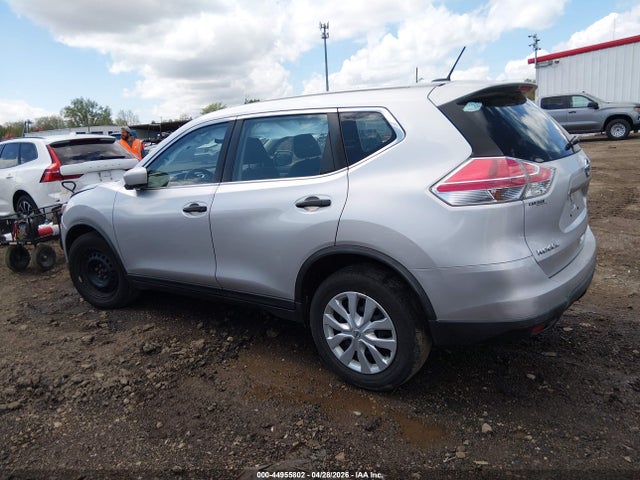 2016 Nissan Rogue S/sl/sv მანქანა იყიდება აუქციონზე, vin: KNMAT2MT3GP692199, აუქციონის ნომერი: 44955802