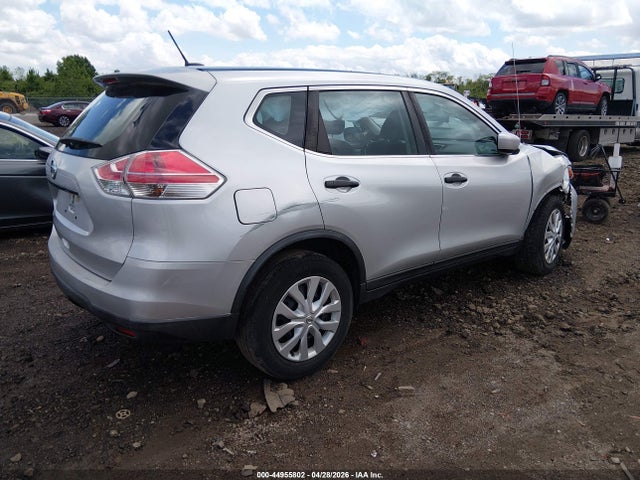 2016 Nissan Rogue S/sl/sv მანქანა იყიდება აუქციონზე, vin: KNMAT2MT3GP692199, აუქციონის ნომერი: 44955802