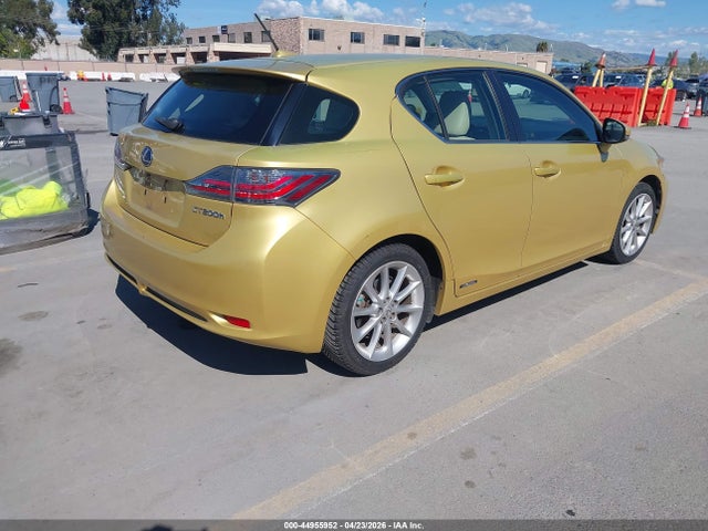 Auction sale of the 2011 Lexus Ct 200h Premium, vin: JTHKD5BH1B2037044, lot number: 44955952