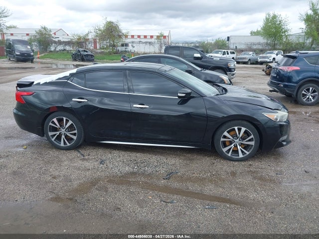 2016 Nissan Maxima 3.5 Sl მანქანა იყიდება აუქციონზე, vin: 1N4AA6APXGC906784, აუქციონის ნომერი: 44956038