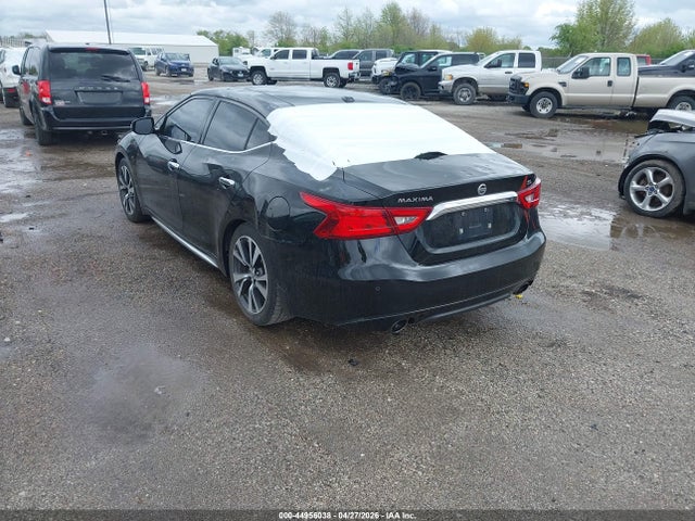 2016 Nissan Maxima 3.5 Sl მანქანა იყიდება აუქციონზე, vin: 1N4AA6APXGC906784, აუქციონის ნომერი: 44956038