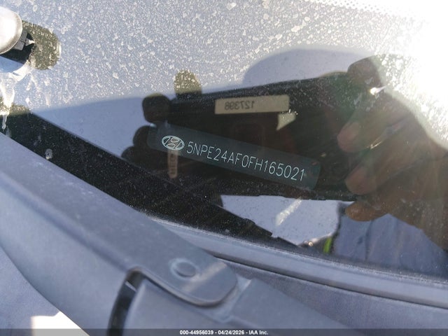 5NPE24AF0FH165021 Hyundai SONATA SE