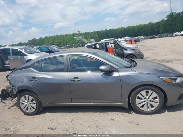 2022 Nissan Sentra S Xtronic Cvt მანქანა იყიდება აუქციონზე, vin: 3N1AB8BV3NY276176, აუქციონის ნომერი: 44956097