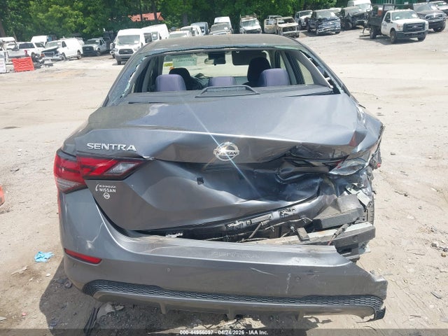 2022 Nissan Sentra S Xtronic Cvt მანქანა იყიდება აუქციონზე, vin: 3N1AB8BV3NY276176, აუქციონის ნომერი: 44956097