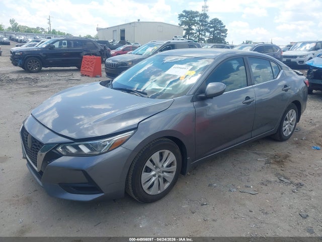 2022 Nissan Sentra S Xtronic Cvt მანქანა იყიდება აუქციონზე, vin: 3N1AB8BV3NY276176, აუქციონის ნომერი: 44956097
