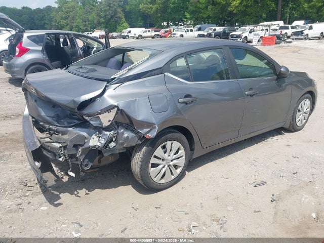 2022 Nissan Sentra S Xtronic Cvt მანქანა იყიდება აუქციონზე, vin: 3N1AB8BV3NY276176, აუქციონის ნომერი: 44956097