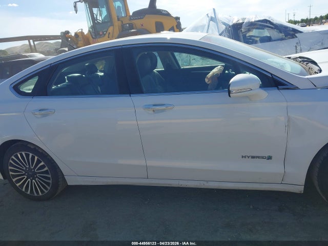 Aukcja sprzedaży 2018 Ford Fusion Hybrid Titanium, vin: 3FA6P0RU3JR124671, numer aukcji: 44956123