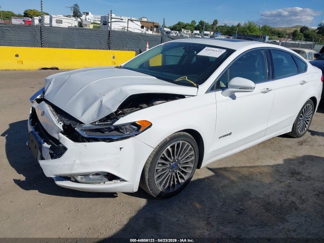 2018 Ford Fusion Hybrid Titanium მანქანა იყიდება აუქციონზე, vin: 3FA6P0RU3JR124671, აუქციონის ნომერი: 44956123